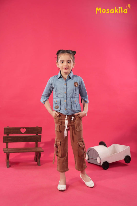 Denim Explorer Cargo Set