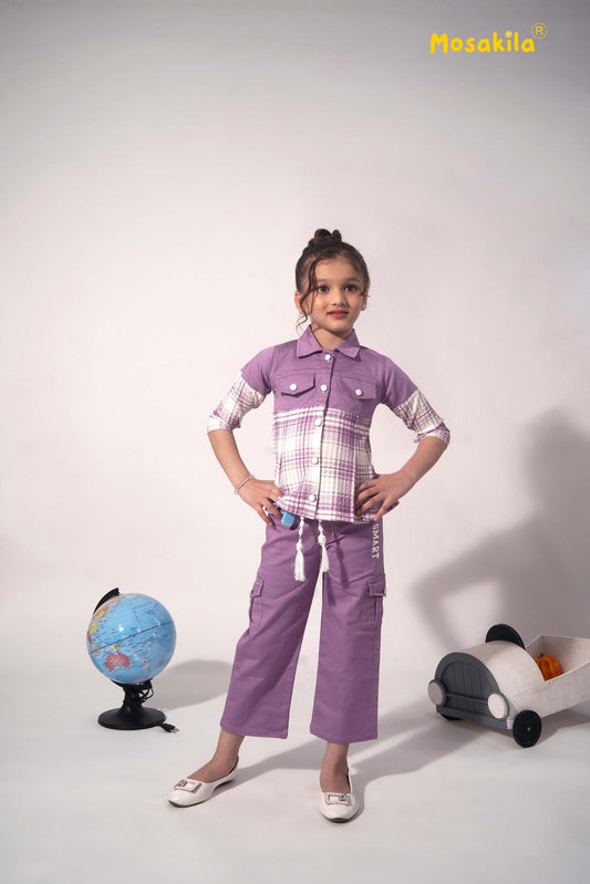 Lavender Smart Co-ord Set