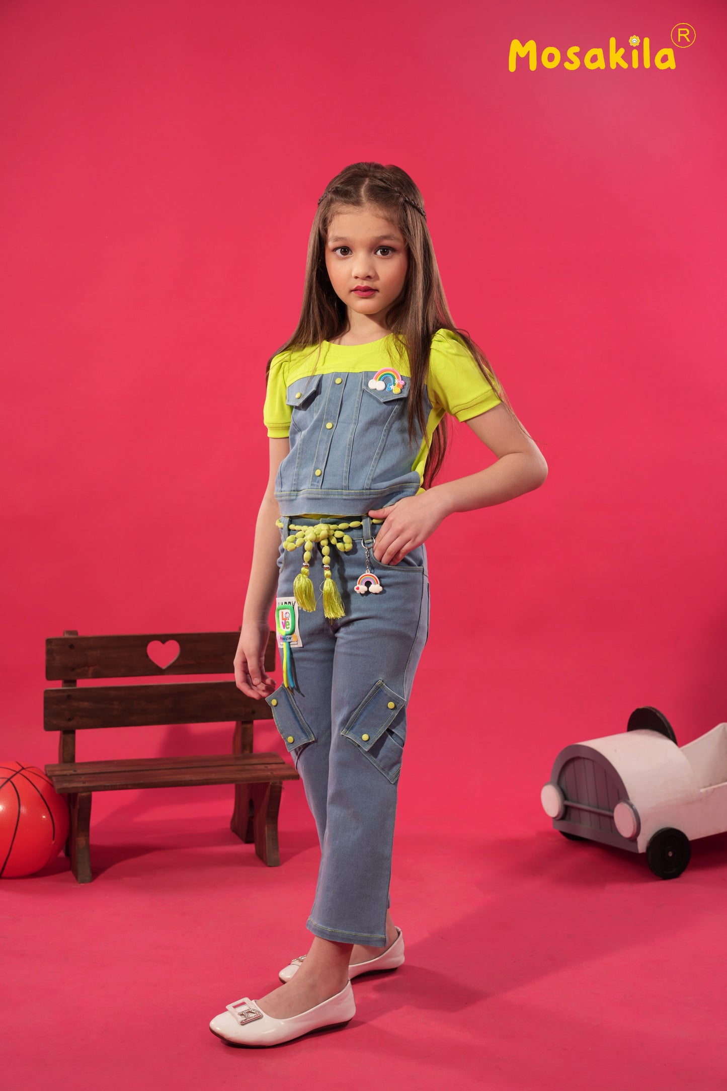 Neon Denim Dream Co-ord