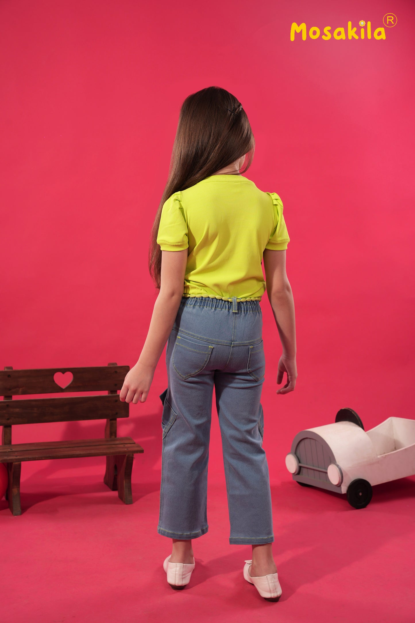 Neon Denim Dream Co-ord