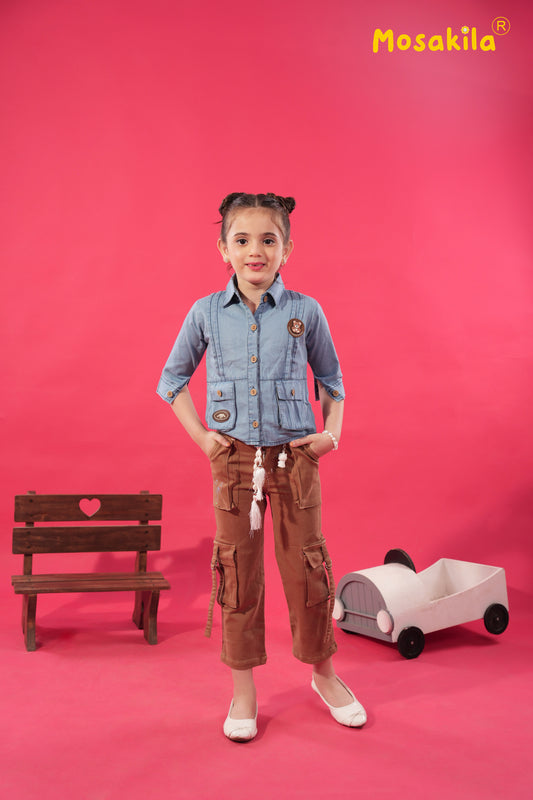 Denim Explorer Cargo Set