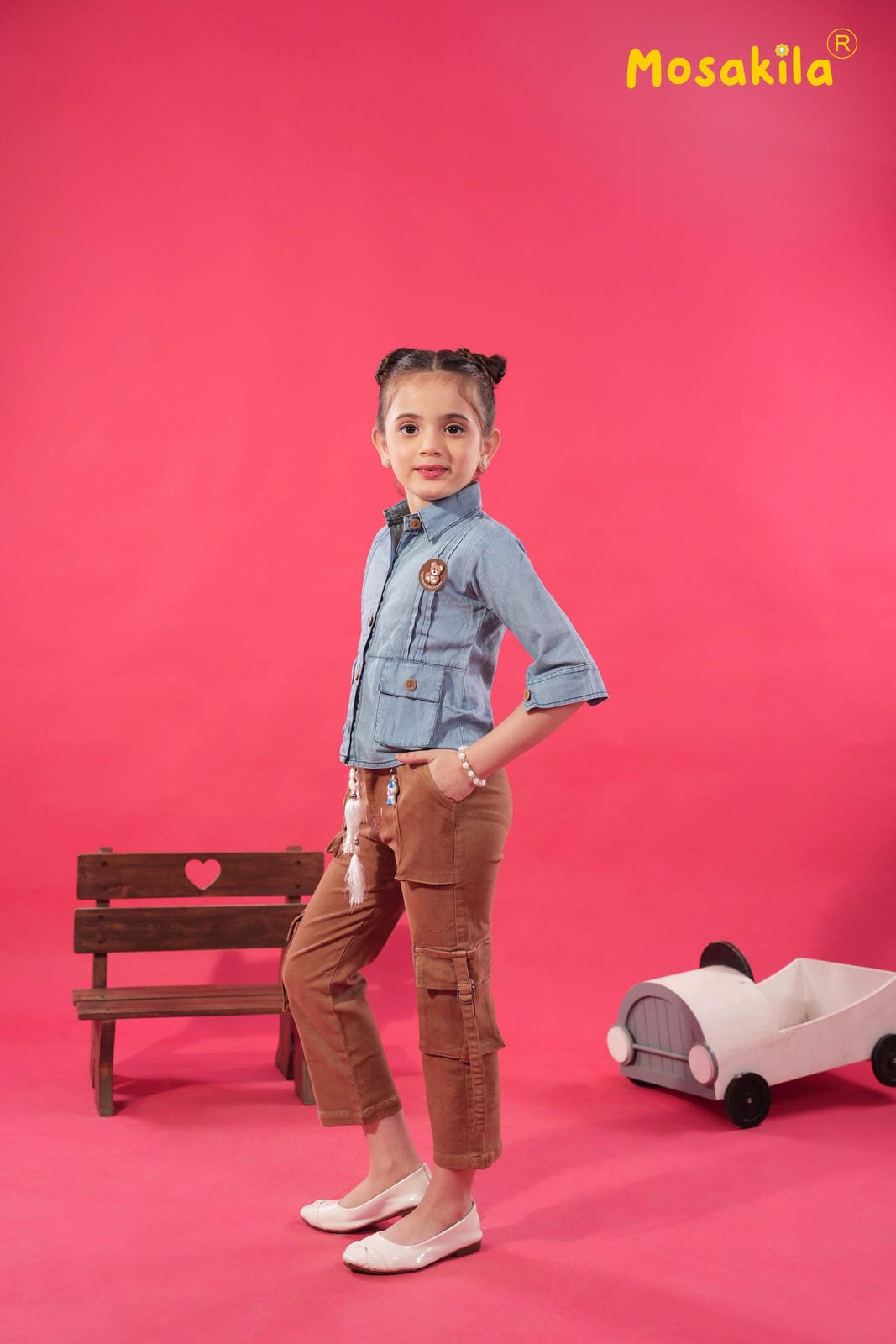 Denim Explorer Cargo Set