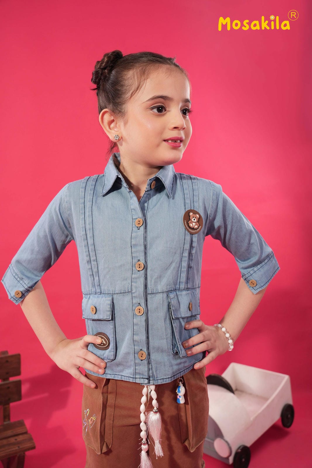 Denim Explorer Cargo Set