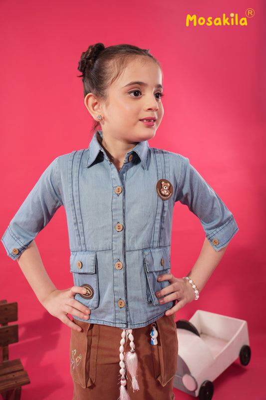 Denim Explorer Cargo Set