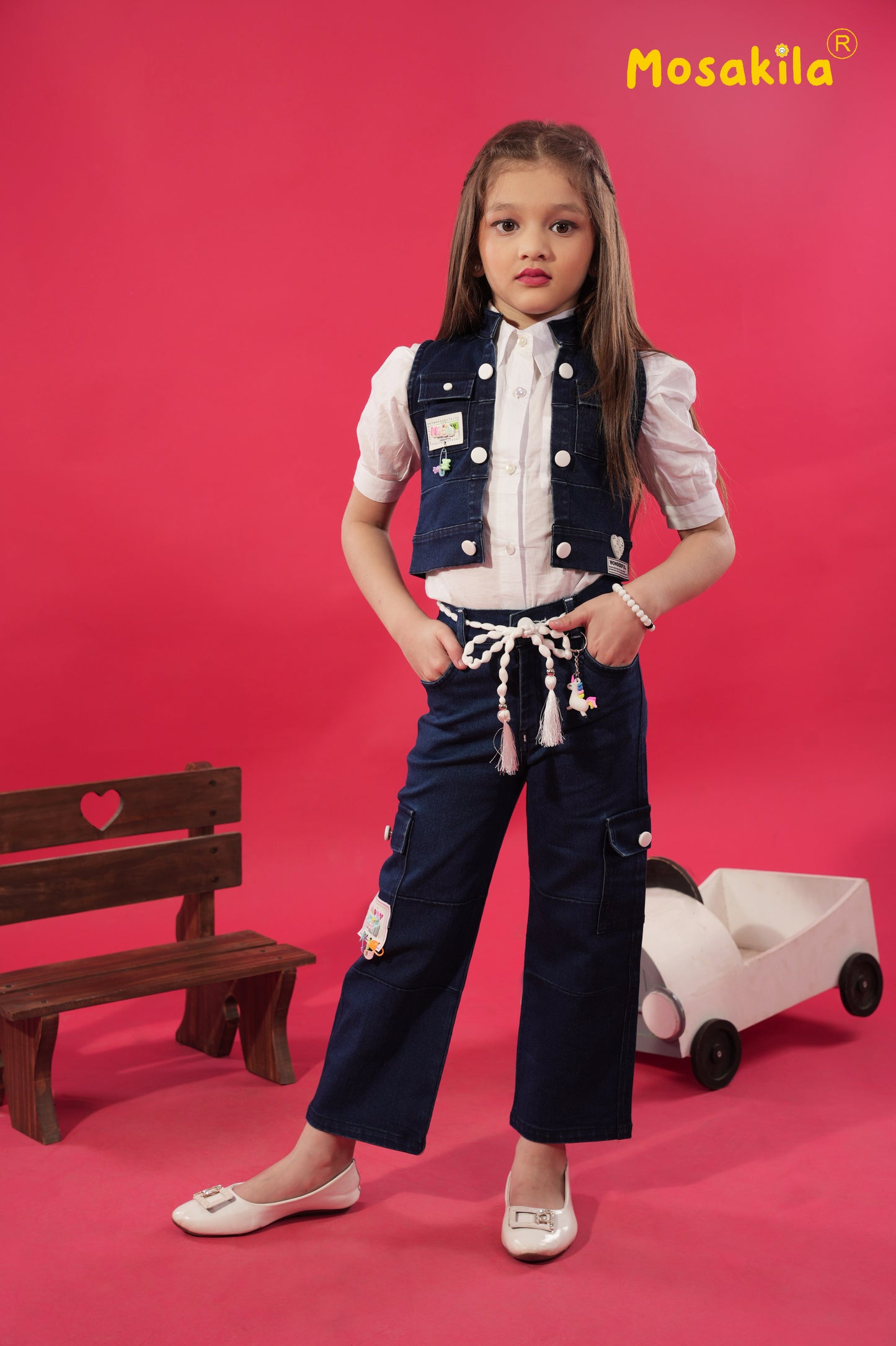 Blue Belle Cargo Co-ord