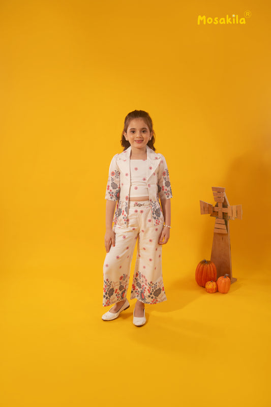 Ivory Blossom Co-ord Set