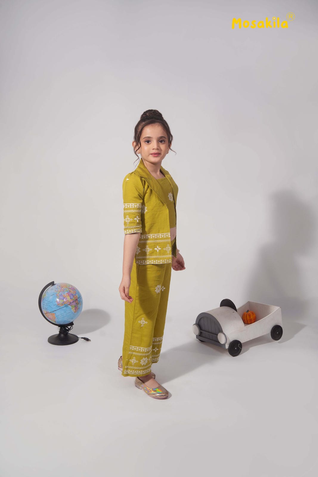 Olive Blossom Co-ord Set