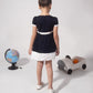 Navy Bow Charm Dress