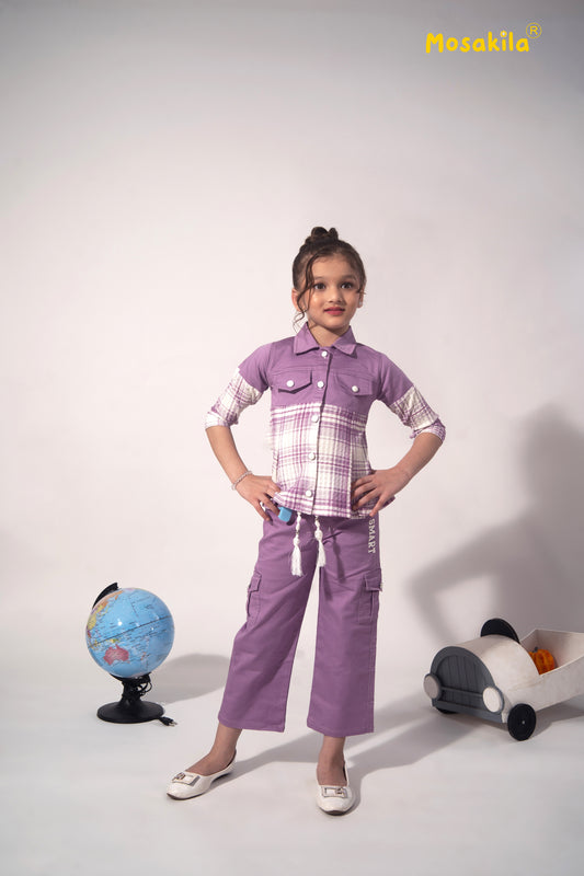 Lavender Smart Co-ord Set