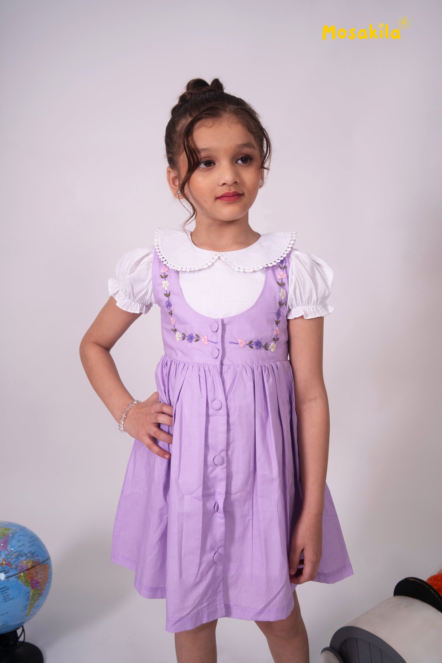 Lilac Blossom Vintage Dress