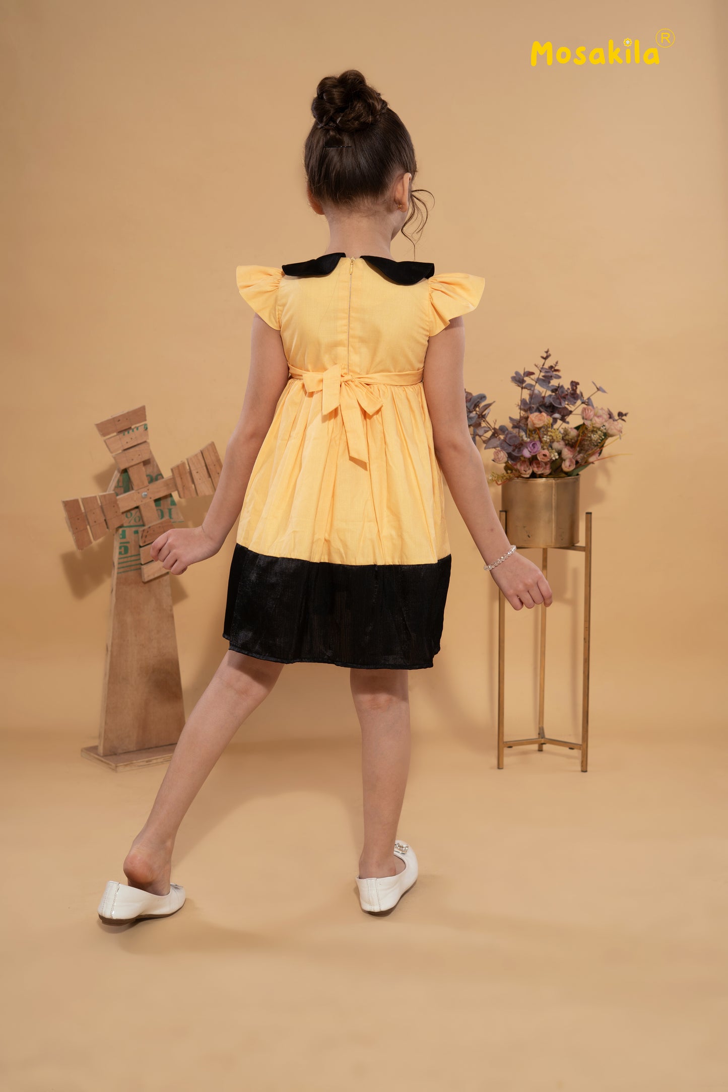 Black & Gold Princess Dress